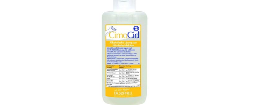 CimoCid – Desinfektionsmittel zum Schutz vor Coronavirus